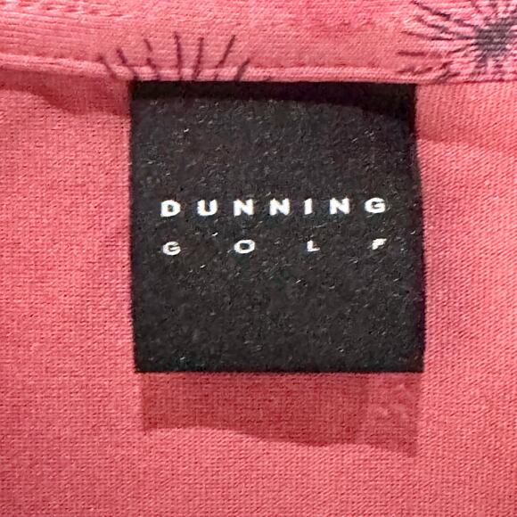 Dunning Boswell Jersey Performance‎ Polo size Large Rosewood - Picture 3 of 11